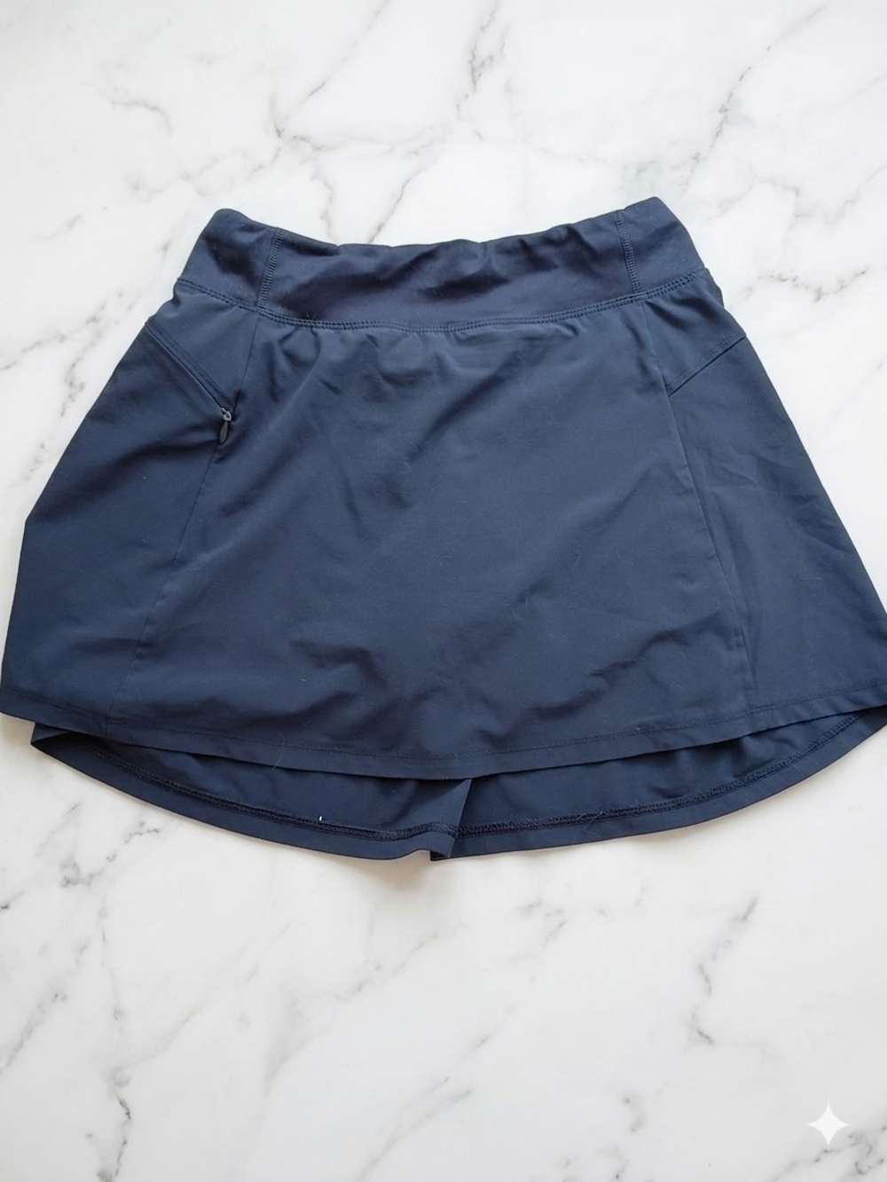 Girls All in Motion Navy Uniform Skort Moisture-Wicking Athletic Size XL 14